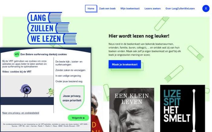 Langzullenwelezen website preview