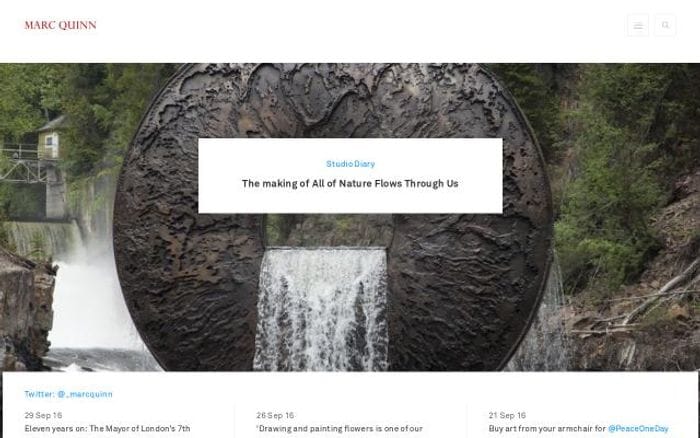 Marcquinn website preview