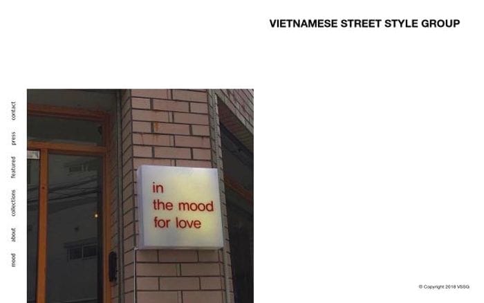 Vietnamesestreetstylegroup website preview