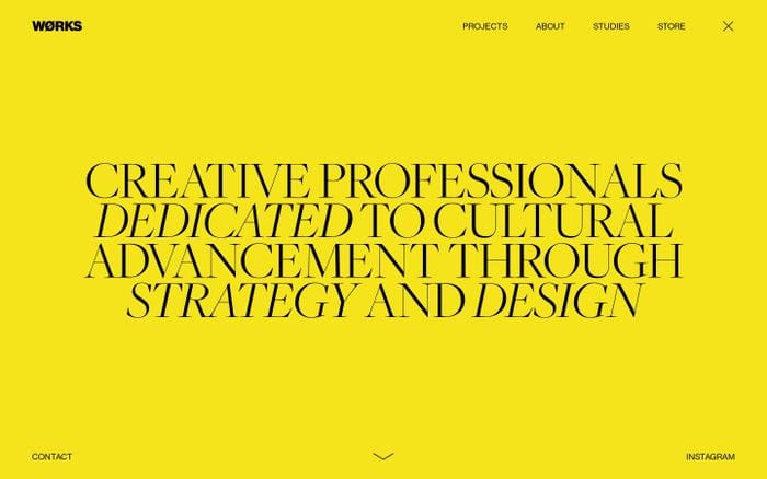  WØrks website preview