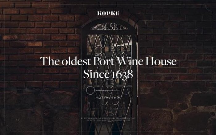 Kopke1638 website preview