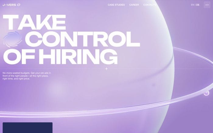 J-Vers website preview