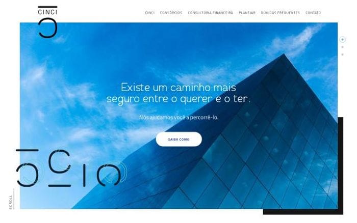 Cinciconsultoria website preview