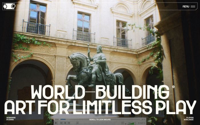 Roboto Entertainment website preview