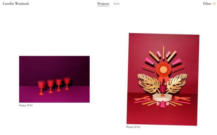 Carolinwanitzek website preview