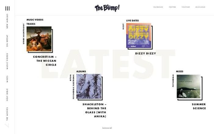 Blimp website preview