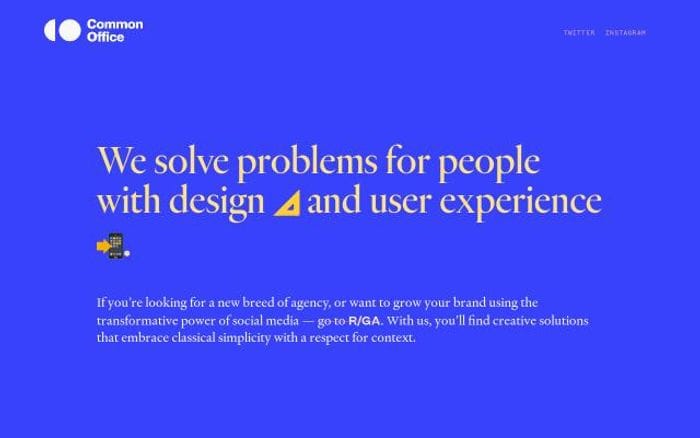 Commonoffice website preview
