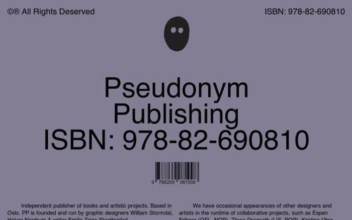 Pseudonym website preview