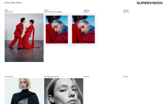Supervision New York website preview