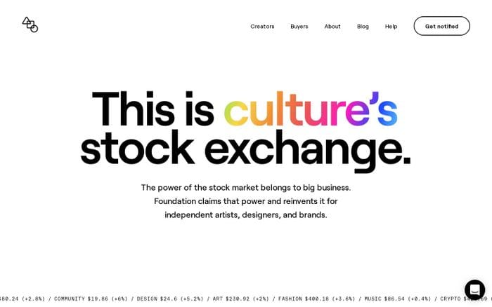 Foundation website preview