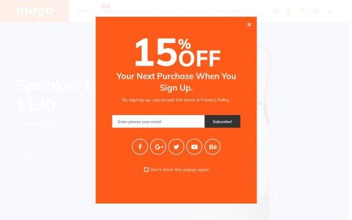 Myshopify website preview