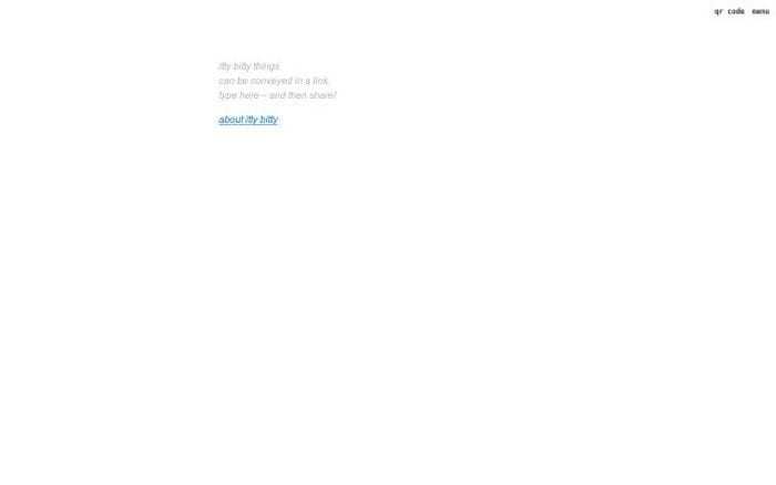 Bitty website preview