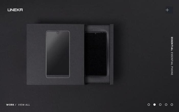 Uneka website preview
