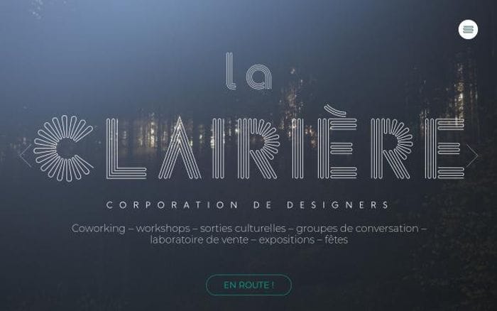 Laclairiere website preview
