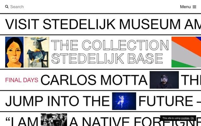 Stedelijk website preview
