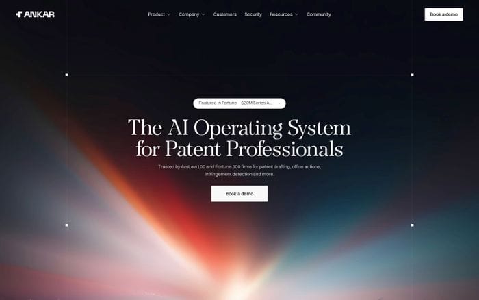 Ankar AI website preview