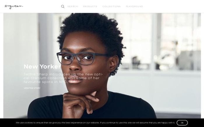 Orgreenoptics website preview