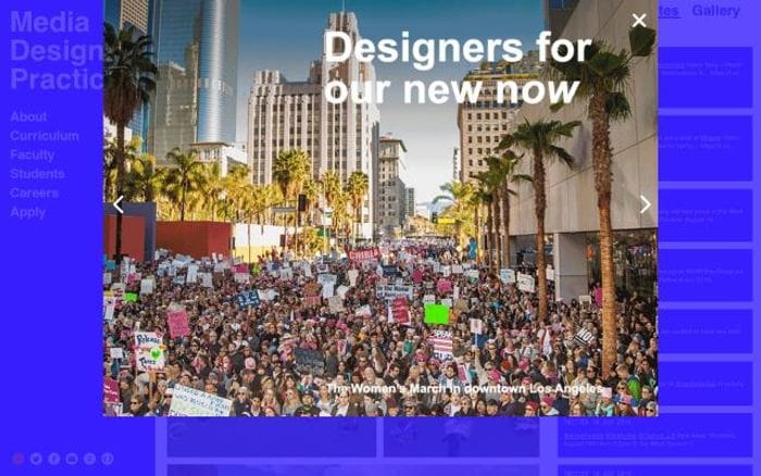 Mediadesignpractices website preview