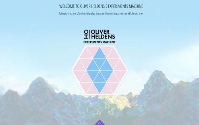 Ohexperimentsmachine website preview