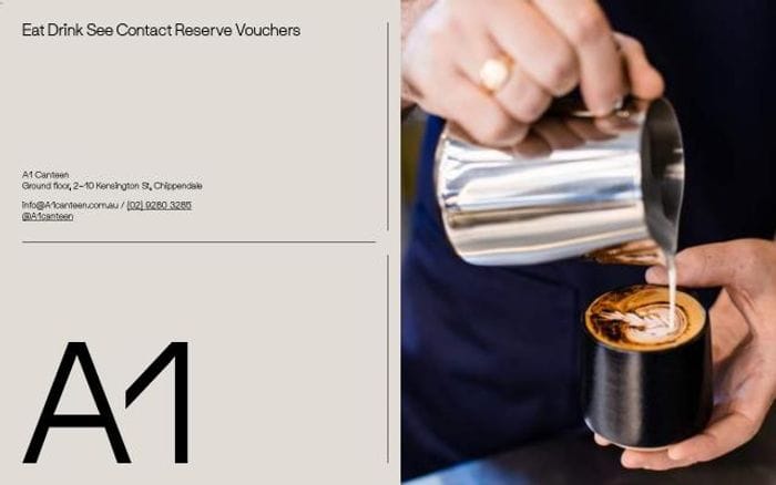 A1canteen website preview