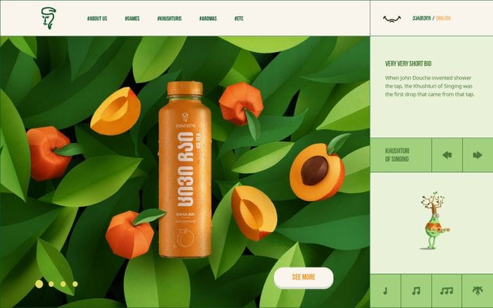 Gurieli website preview