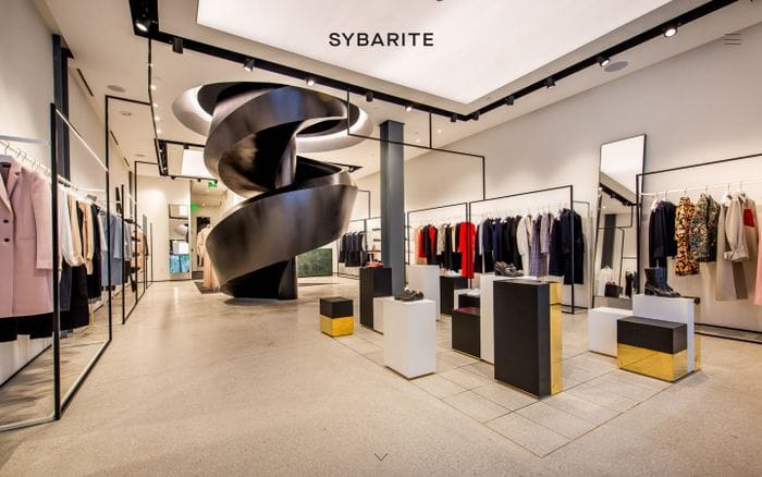 Sybarite website preview