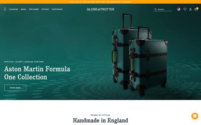 Globe-Trotter website preview