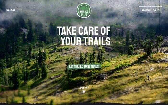  Take Care of Your Trails website preview