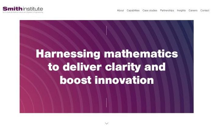 Smithinst website preview