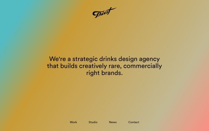 Thirst website preview