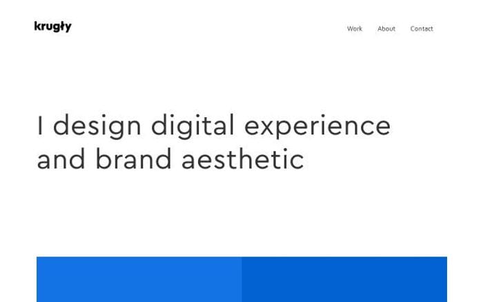 Krugly website preview