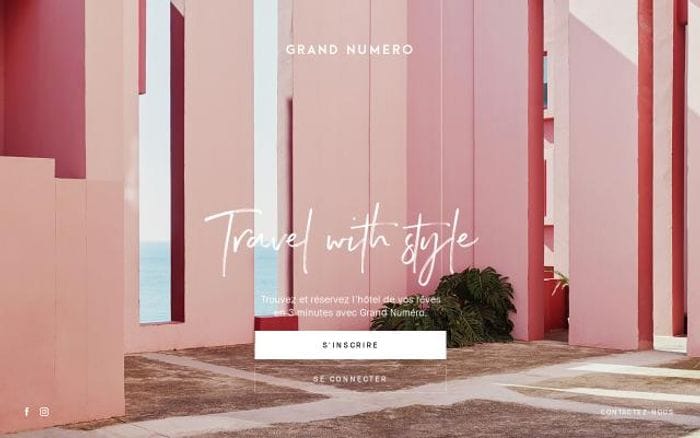 Grandnumero website preview