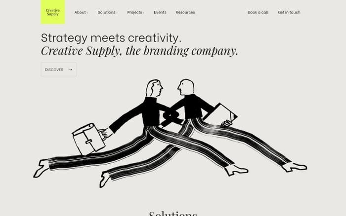 Creative Supply website preview