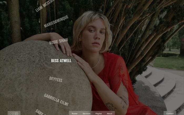 235 Music Publishing website preview