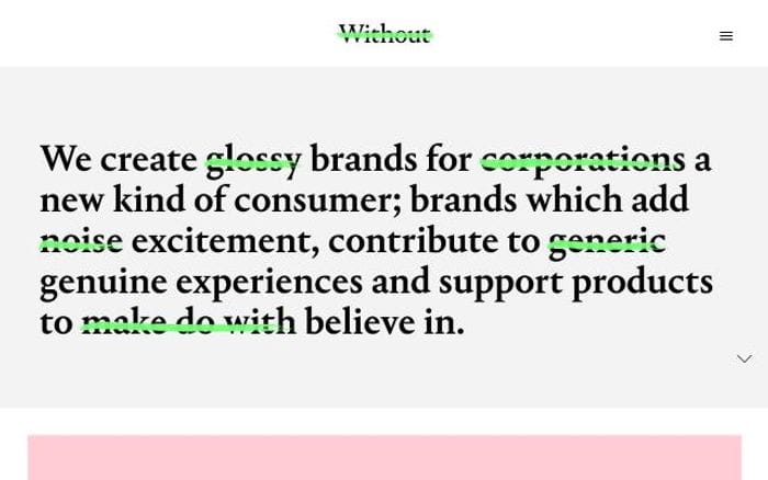 Without website preview