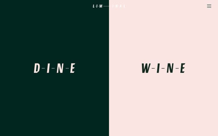 Liminal website preview