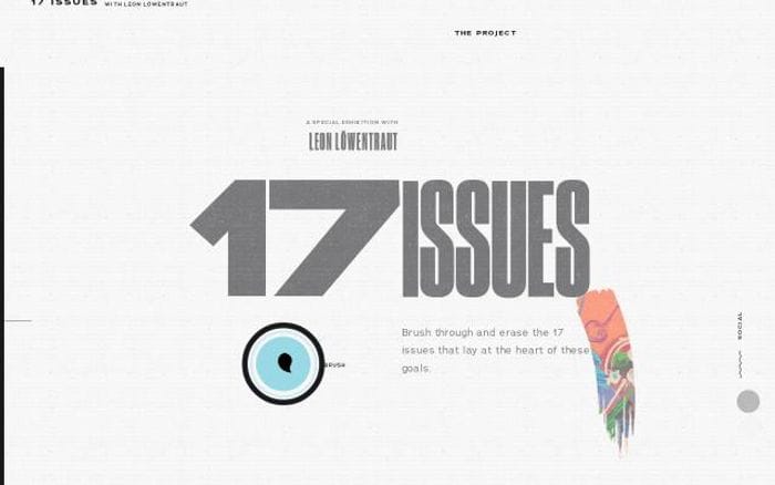 Art4globalgoals website preview
