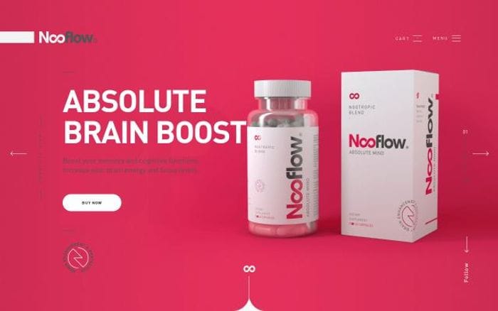 Nooflow website preview