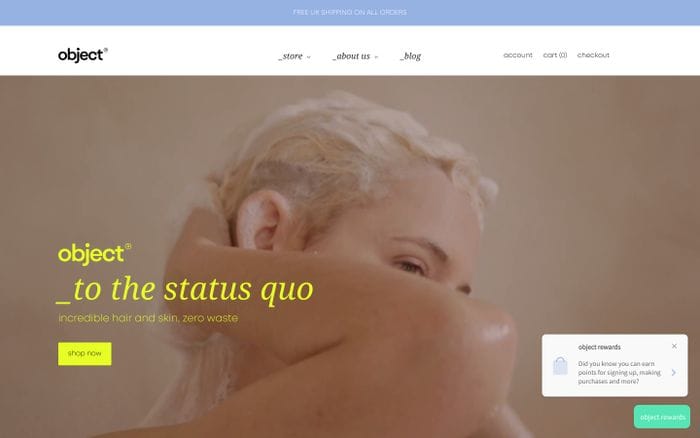 Zero Waste website preview