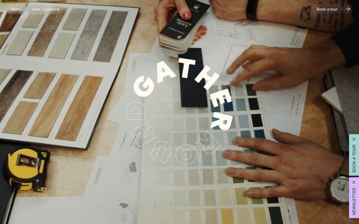 Gather Round website preview