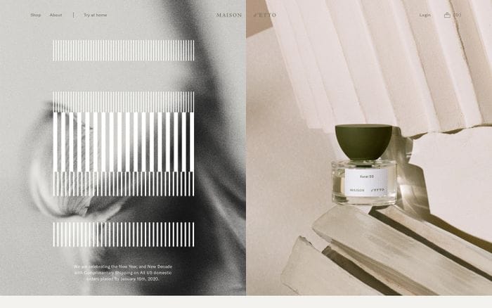 Maison d'Etto website preview