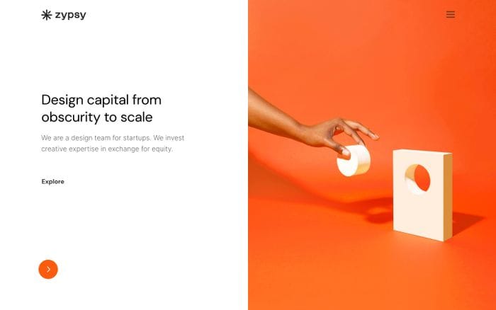 Zypsy website preview