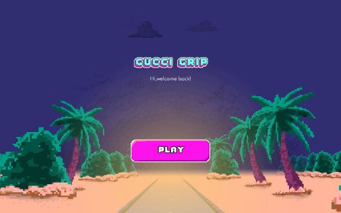 Gucci Grip website preview