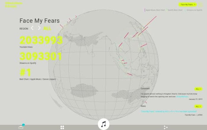 Utadahikaru website preview