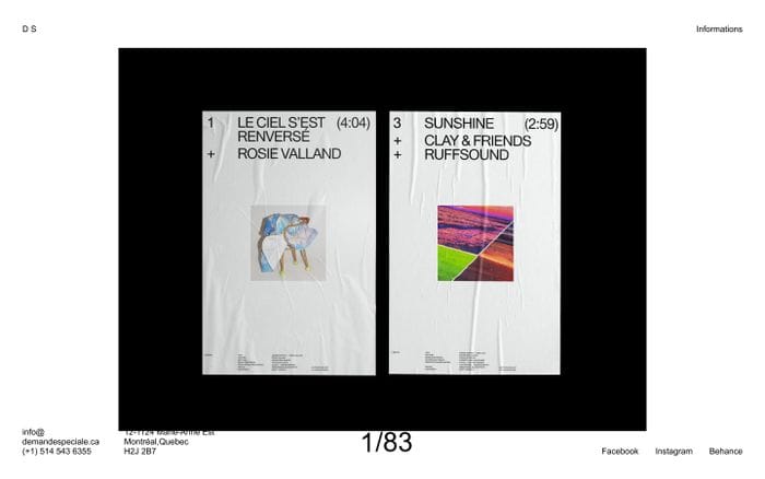 Demande Spéciale website preview