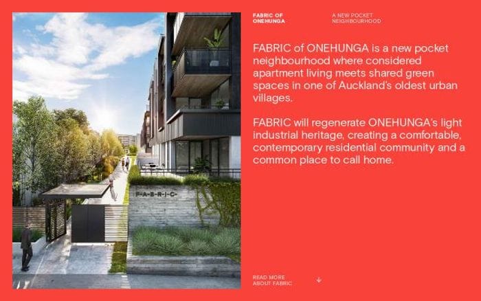 Fabricofonehunga website preview