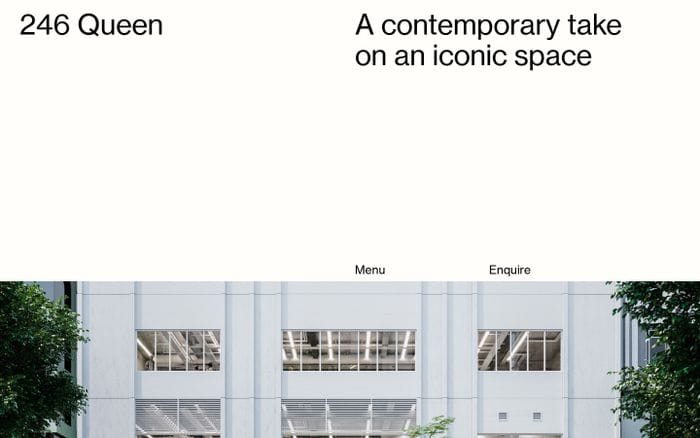 246 Queen website preview