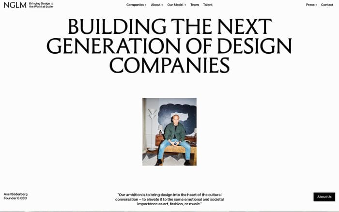 Nglm Group website preview