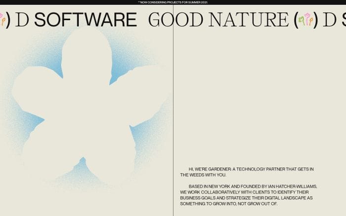 Gardener NYC website preview