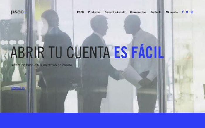 Psec website preview